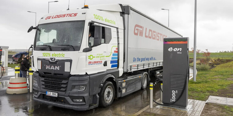 GW LOGISTICS testuje budoucnost elektrické nákladní dopravy